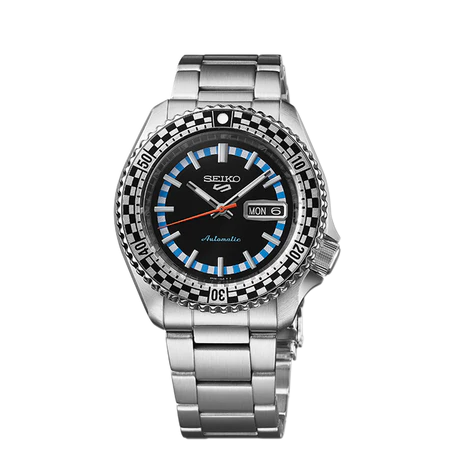 Seiko 5 Sports Black & White ‘Checker Flag’ Special Edition - SRPK67K1 Seiko 5 Sports Black & White ‘Checker Flag’ Special Edition - SRPK67K1