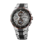 Astron Future Innovation GPS Solar Orange Accent Watch SSH183J1